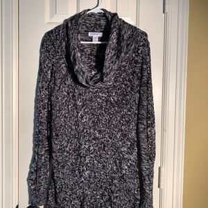 Motherhood Long Cowl Neck Maternity Sweater